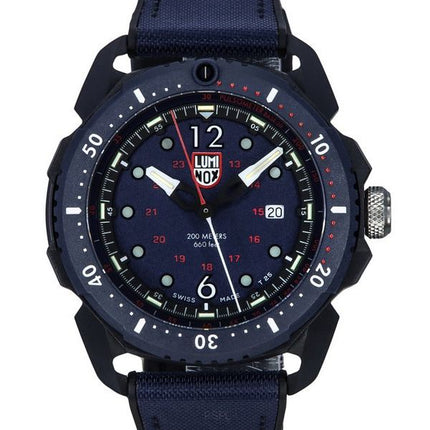 Luminox ICE SAR Arctic Outdoor Adventure Blue Dial Swiss Quartz Divers XL.1053 200M Mens Watch