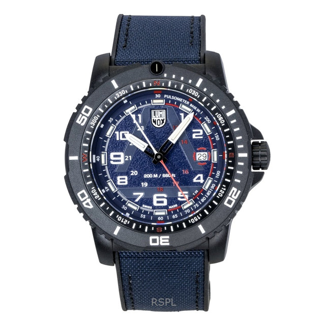 Luminox ICE-SAR Arctic Rubber Strap Blue Dial Quartz Diver's XL.1083 200M Men's Watch