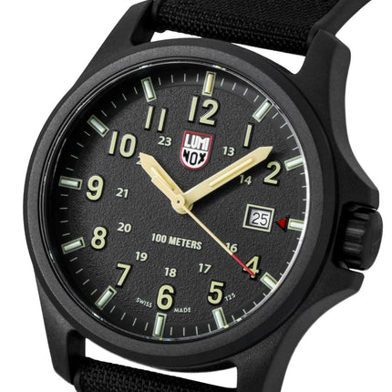 Luminox Atacama Field Rubber Strap Black Dial Quartz XL.1970.2 100M Men's Watch