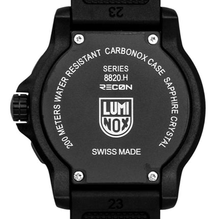 Luminox Atacama Field Rubber Strap Black Dial Quartz XL.8825.H.2 100M Men's Watch