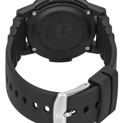 Luminox SEA Turtle Giant Plastic Strap Black Dial Quartz XS.0335 100M Men's Watch