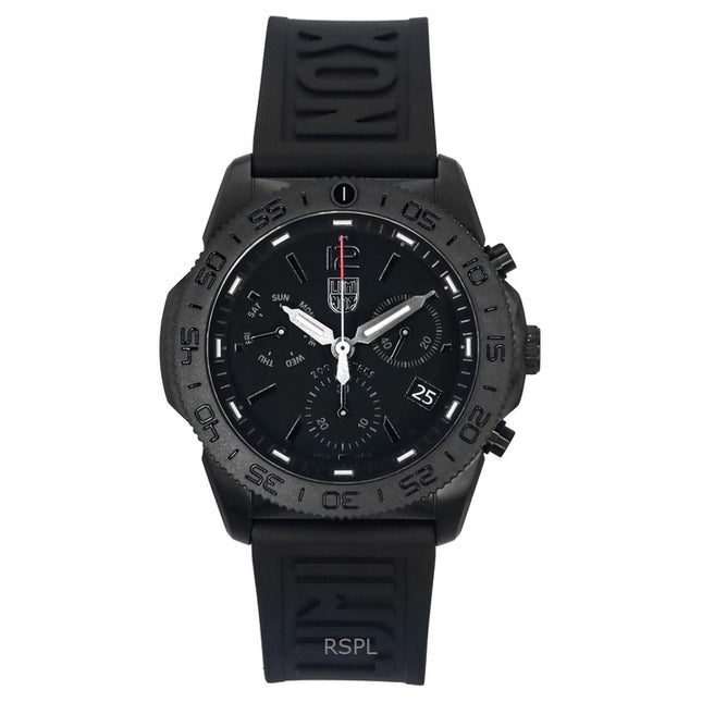 Luminox Pacific Diver Chronograph Rubber Strap Black Dial Quartz XS.3141.BO.1.SET 200M Men's Watch