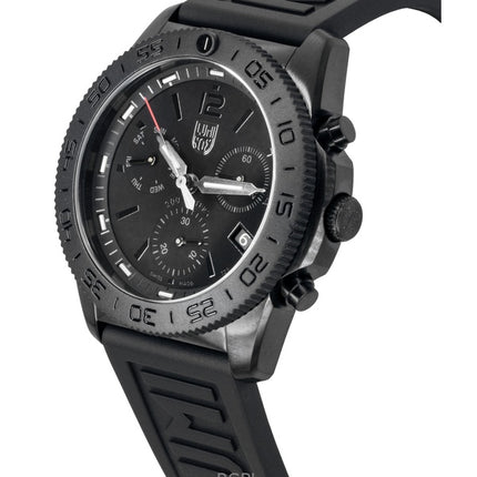 Luminox Pacific Diver Chronograph Rubber Strap Black Dial Quartz XS.3141.BO.1 200M Men's Watch