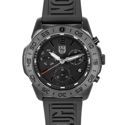 Luminox Pacific Diver Chronograph Rubber Strap Black Dial Quartz XS.3141.BO.1 200M Men's Watch