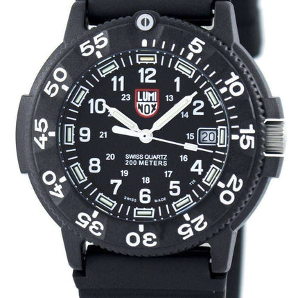 Luminox Sea Original Navy Seal 3000 Series Swiss Quartz 200M XS.3001 Men's Watch