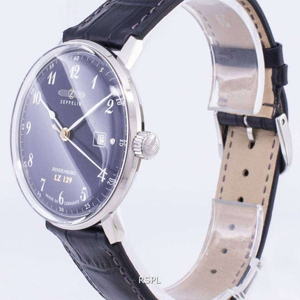 Zeppelin Series LZ 129 Hindenburg Germany Made 7046-3 70463 Men's Watch