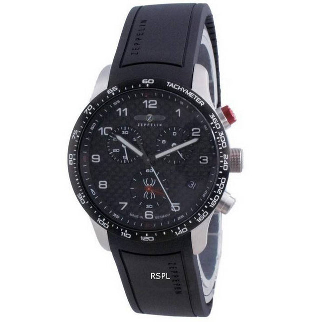 Zeppelin Alain Robert Limited Edition Chronograph Quartz 72944K-B 72944-KB 100M Mens Watch