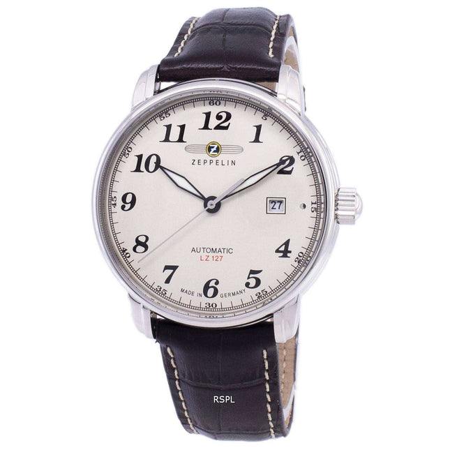 Refurbished Zeppelin Series LZ127 Graf Automatic Germany Made 7656-5 76565 Men's Watch