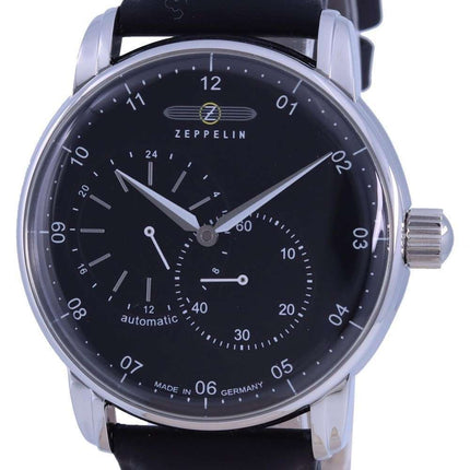 Zeppelin New Captains Line Leather Strap Automatic 8662-2 86622 Mens Watch