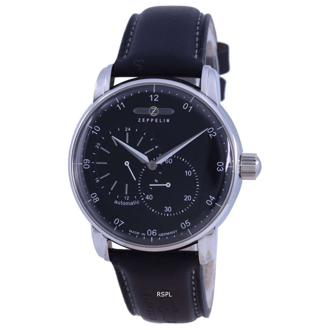 Zeppelin New Captains Line Leather Strap Automatic 8662-2 86622 Mens Watch