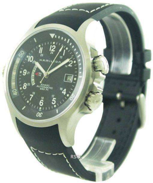 Hamilton Khaki Automatic Navy GMT H77615333 Mens Watch