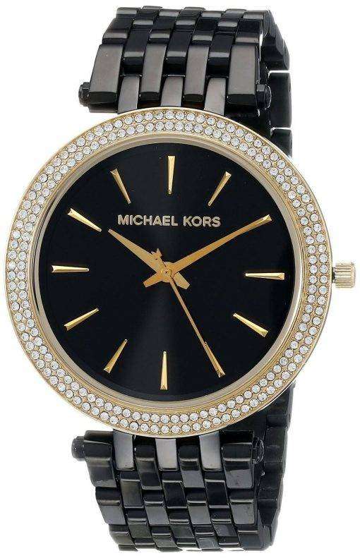 Michael Kors Darci Black Dial Crystals MK3322 Women's Watch