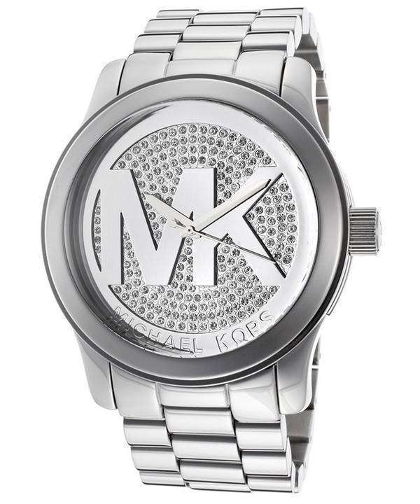 Michael Kors Runway Crystal Pave MK5544 Womens Watch - CityWatches.co.uk
