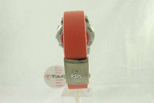 Tissot T-Touch Titanium Orange Rubber T33.7.878.92 Mens Watch