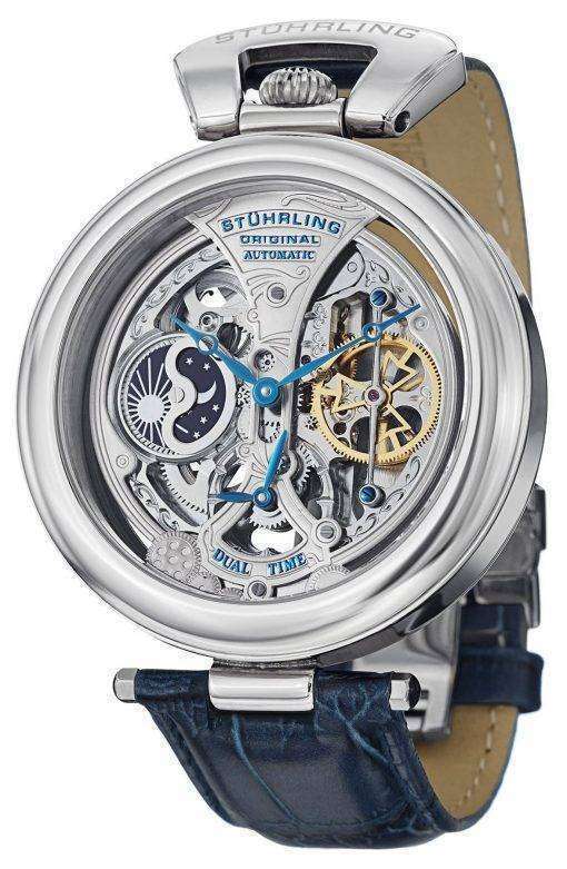 Stuhrling Original Emperor's Grandeur Automatic Dual Time 127A.3315C2 Mens Watch