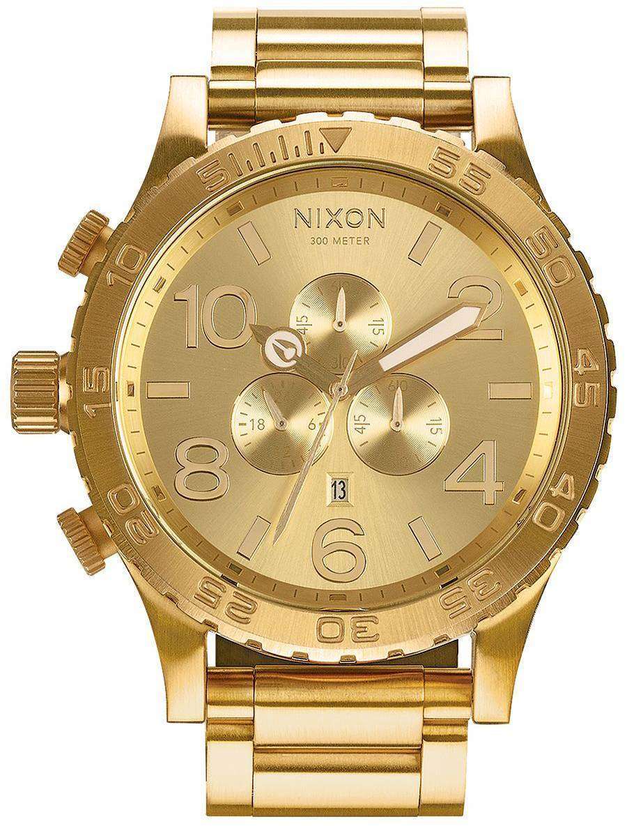 nixon gold watch