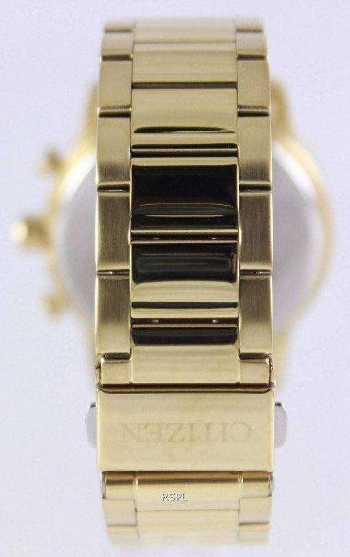 Citizen Chronograph Gold Tone AN8052-55E Mens Watch