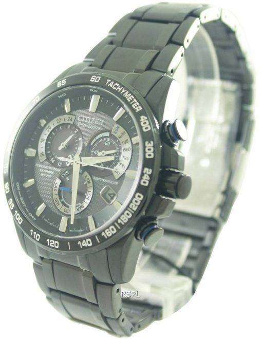Citizen Atomic Perpetual Eco-Drive Chronograph AT4007-54E Mens Watch