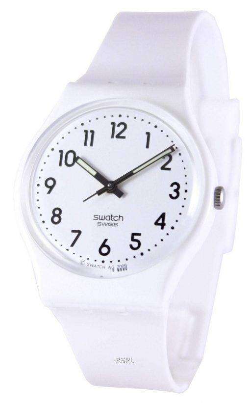 Swatch Original Just White Swiss Quartz GW151 Unisex Watch