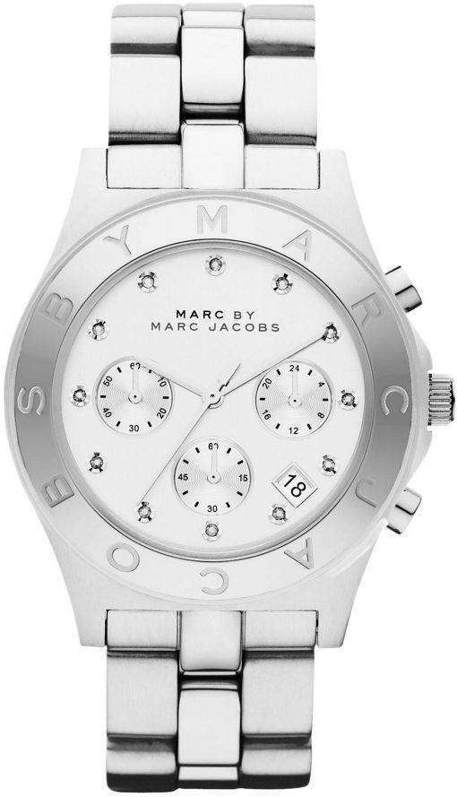 Marc By Marc Jacobs Blade Chronograph White Dial MBM3100 Womens Watch