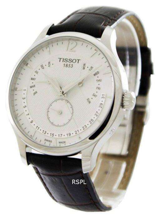 Tissot T-Classic Tradition Perpetual Calendar T063.637.16.037.00 Mens Watch
