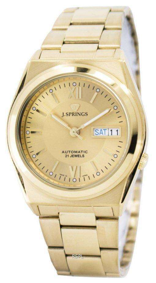 J.Springs by Seiko Automatic 21 Jewels Japan Made BEB509 Men's Watch
