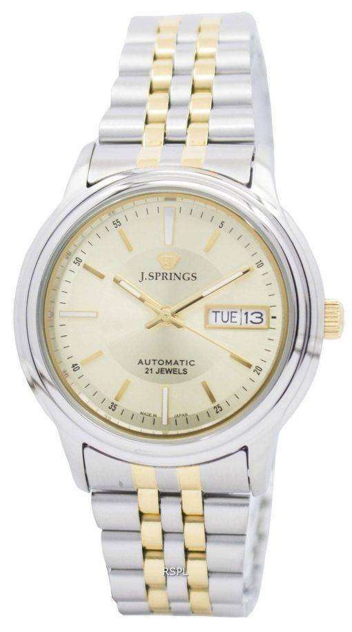 J.Springs by Seiko Automatic 21 Jewels Japan Made BEB540 Men's Watch