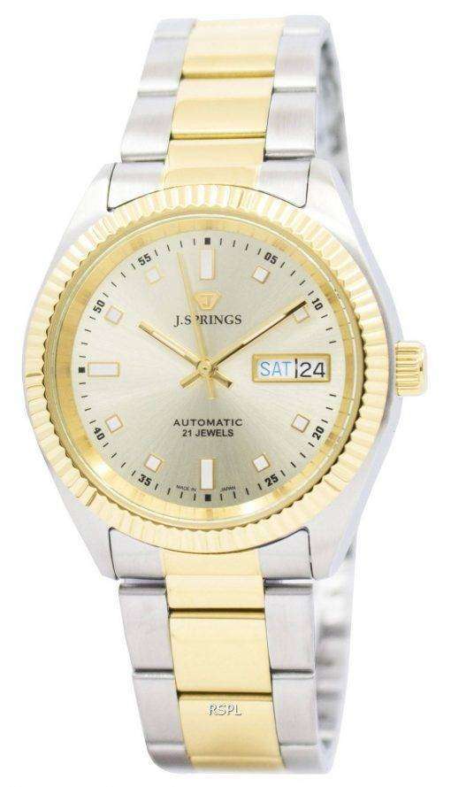 J.Springs by Seiko Automatic 21 Jewels Japan Made BEB547 Men's Watch