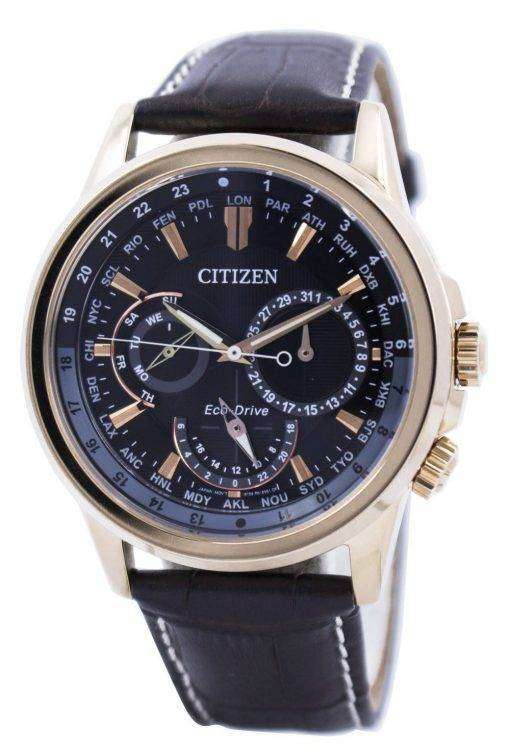 Citizen Eco-Drive Calendrier World Time BU2023-12E Men's Watch