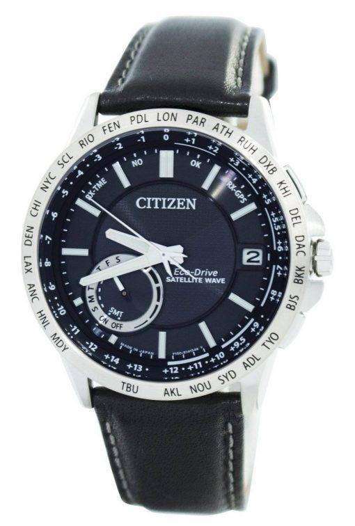 Citizen Eco-Drive Satellite Wave World Time Japan Made CC3001-01E Men's Watch