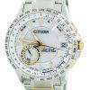 Citizen Eco-Drive Satellite Wave World Time Japan Made CC3006-58A Men's Watch