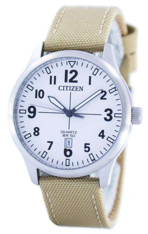 Citizen Quartz White Dial BI1050-05A Mens Watch