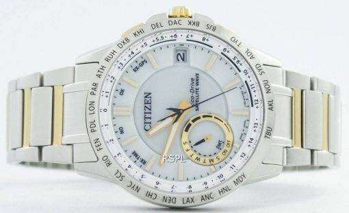 Citizen Eco-Drive Satellite Wave World Time Japan Made CC3006-58A Men's Watch