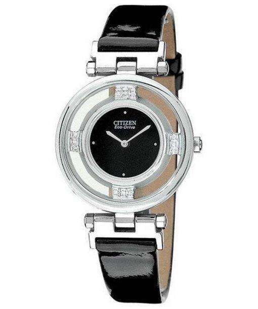 Citizen Stiletto Collection Eco-Drive 12 Diamonds EG3100-09E Women's Watch
