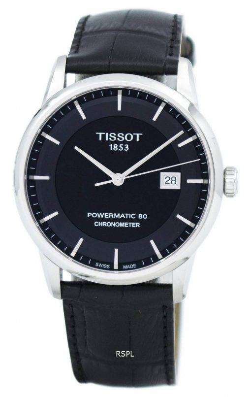Tissot Luxury Powermatic 80 COSC T086.408.16.051.00 T0864081605100 Men's Watch