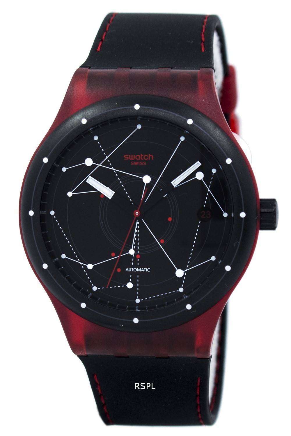 Swatch Originals Sistem Red Automatic SUTR400 Unisex Watch ...
