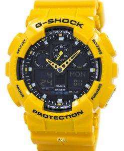 Casio G-Shock GA-100A-9ADR GA-100A-9A GA-100A-9 Velocity Indicator Alarm Watch