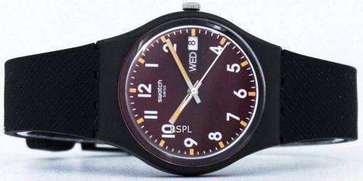 Swatch Originals Sir Red Quartz GB753 Unisex Watch