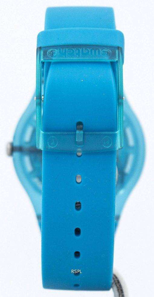 Swatch Originals Turquoise Rebel Quartz SUOL700 Unisex Watch