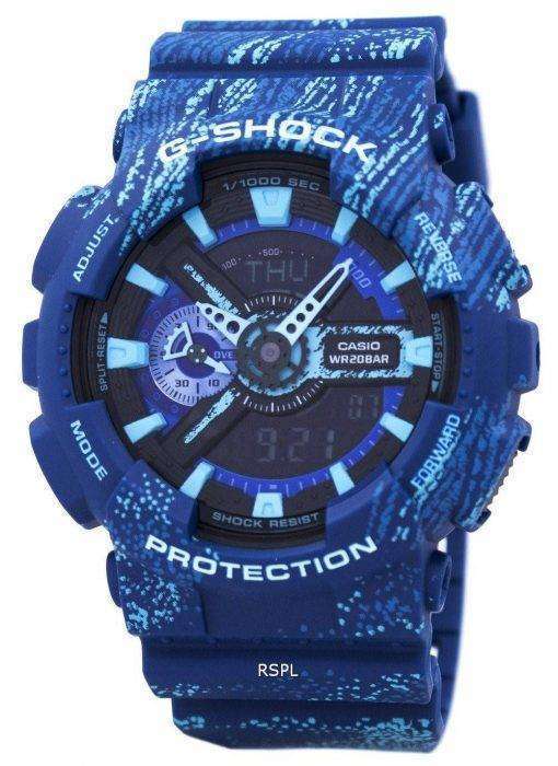 Casio G-Shock Shock Resistant World Time Alarm Quartz GA-110TX-2A Men's Watch