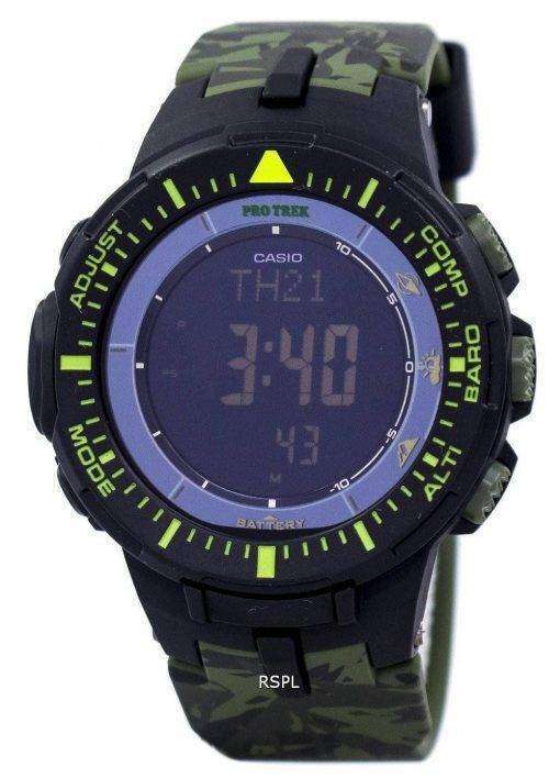 Casio Protrek World Time Low Temperature Tough Solar Digital PRG-300CM-3 Men's Watch