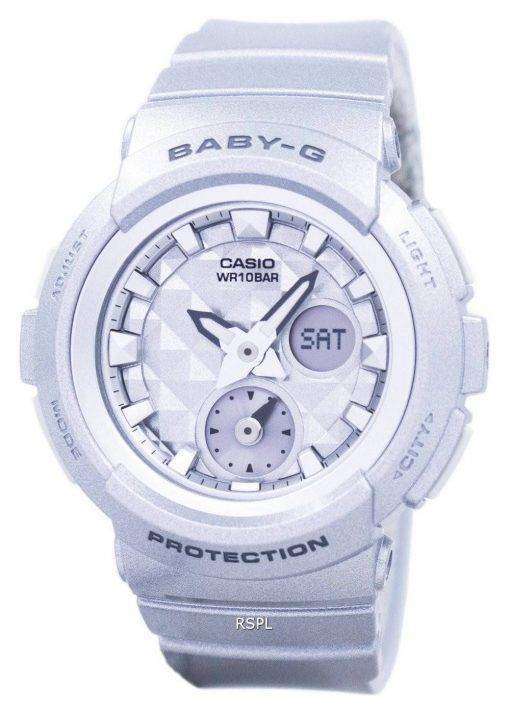 Casio Baby-G Shock Resistant World Time Analog Digital BGA-195-8A Women's Watch