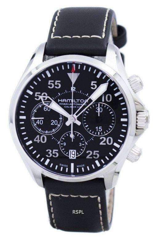 Hamilton Khaki Aviation Pilot Auto Chrono H64666735 Men's Watch