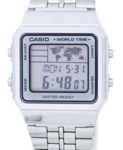 Casio Alarm World Time Digital A500WA-7DF Men's Watch