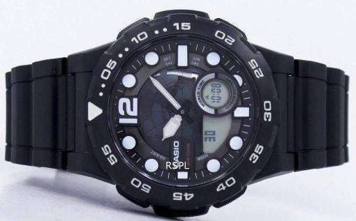 Casio World Time Alarm Analog Digital AEQ-100W-1AV Men's Watch