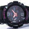 Casio Baby-G Shock Resistant Tide Graph Analog Digital BGA-180-1B Women’s Watch 5