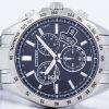 Citizen Direct Flight Eco-Drive Chronograph World Time Japan Made BY0130-51E Men’s Watch 5