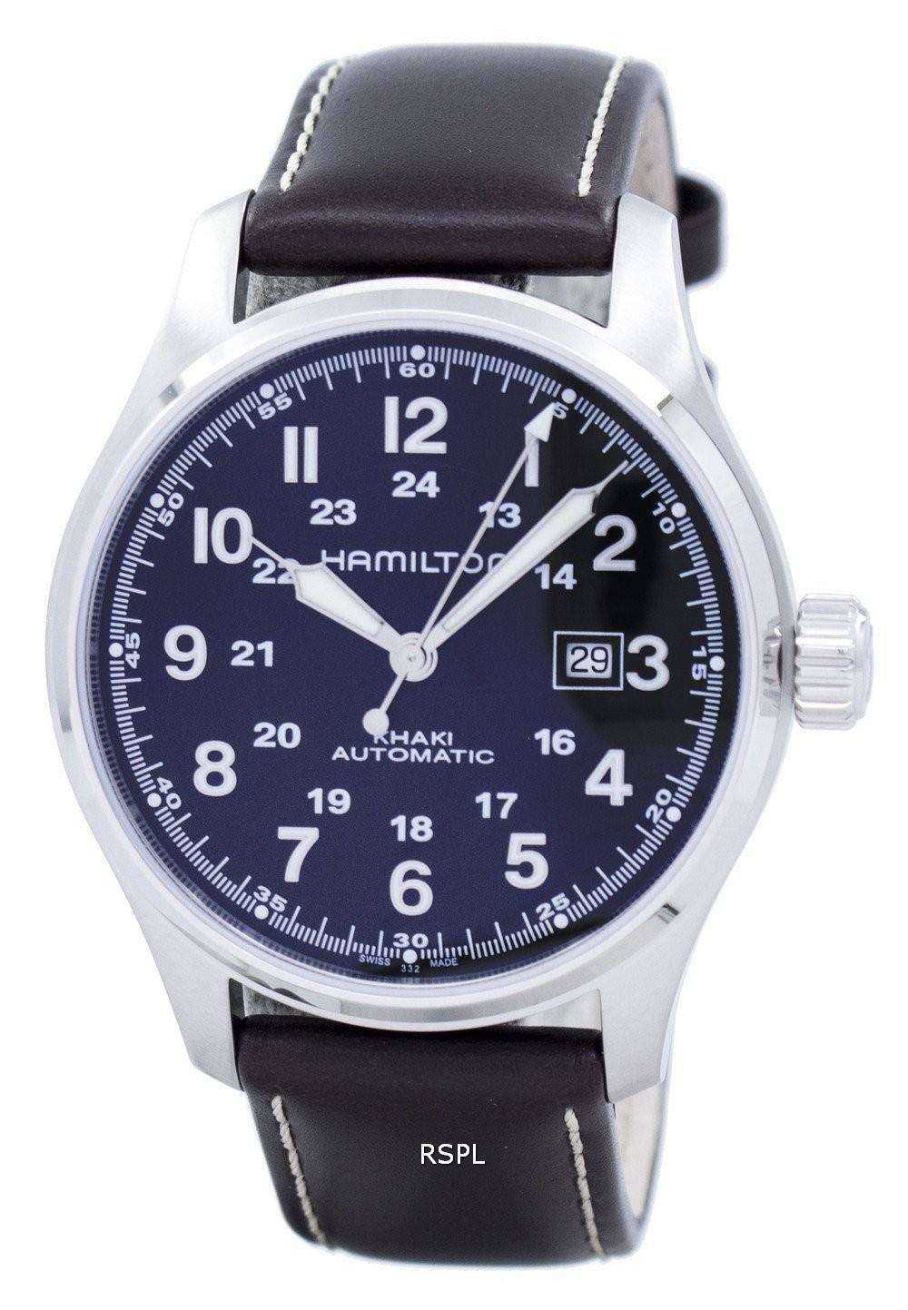 Hamilton Khaki Field Automatic H70625533 Men's Watch ...