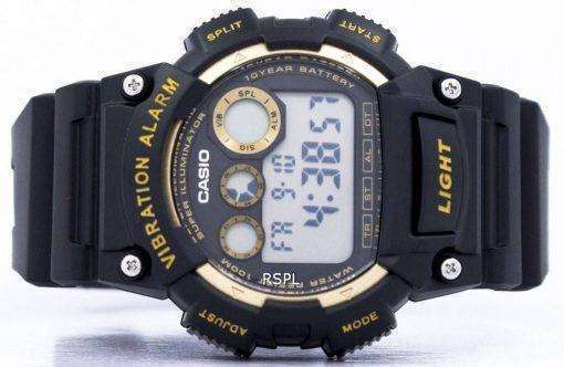 Casio Super Illuminator Vibration Alarm Digital W-735H-1A2V Men's Watch