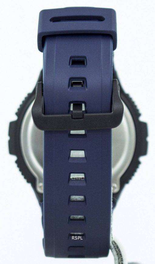 Casio Illuminator Tough Solar Lap Memory Alarm Digital W-S220-2AV Men's Watch